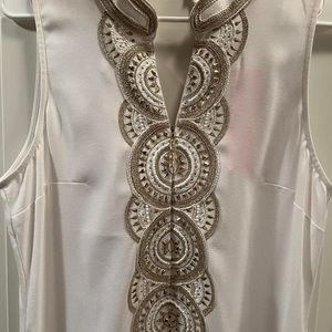 LILLY PULITZER JANE MAXI DRESS SIZE 8 WHITE NWT